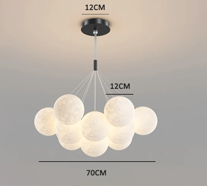 DreamGlow - Hängeleuchte Kinderzimmer 3D-Druck Design aus