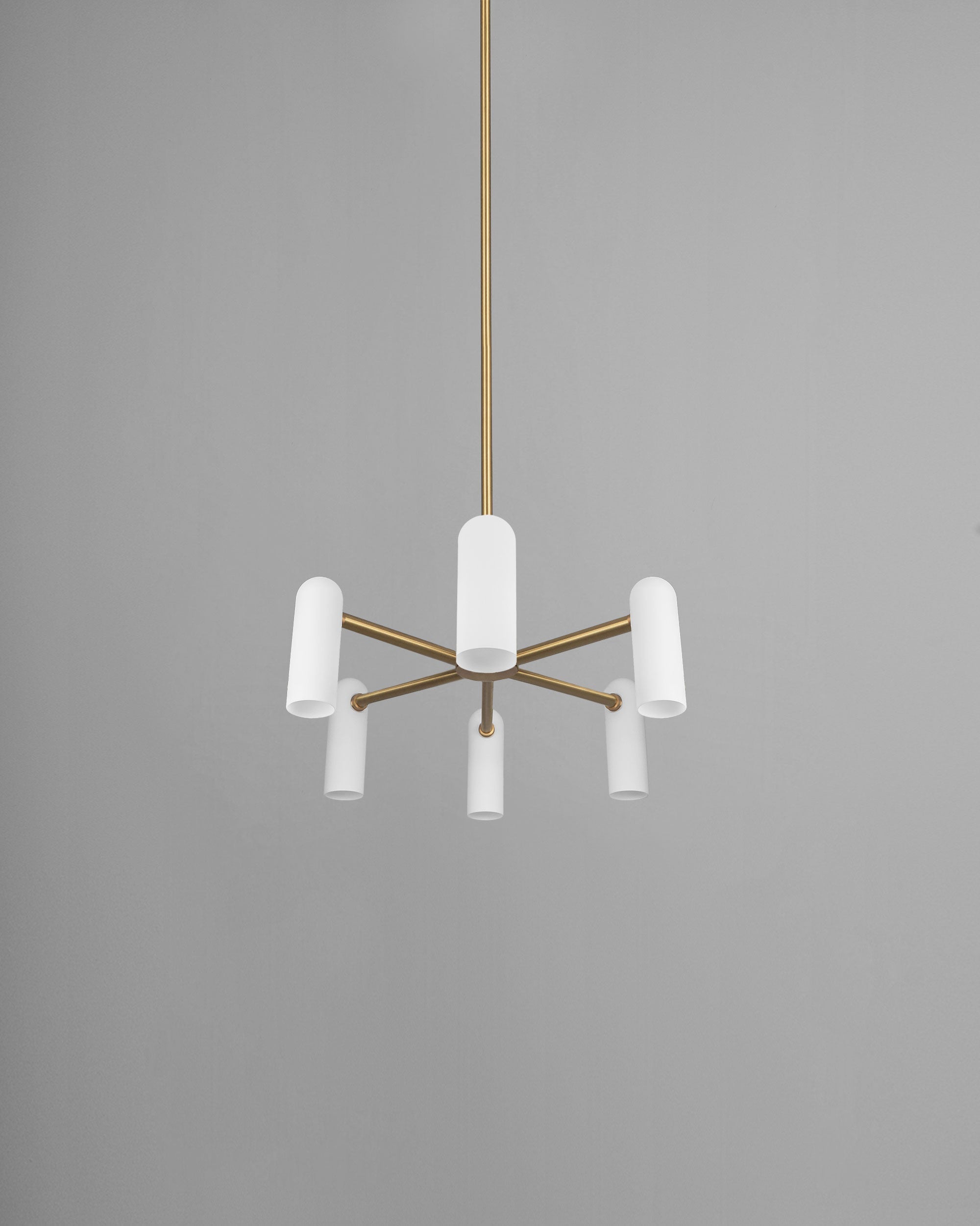 Nimbus - Runder Kronleuchter, Metall/Glas