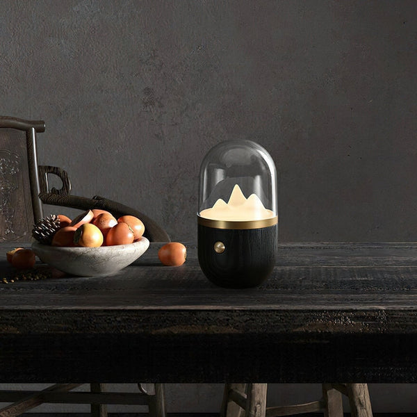 Mountain - Nachttischlampe Mountain Peak mit mattiertem