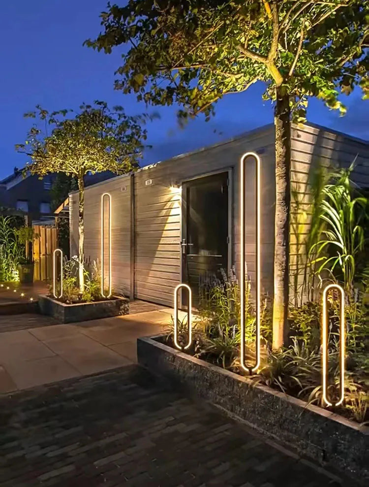 Pathlux - Runde LED-Gartenleuchte IP65 aus Edelstahl