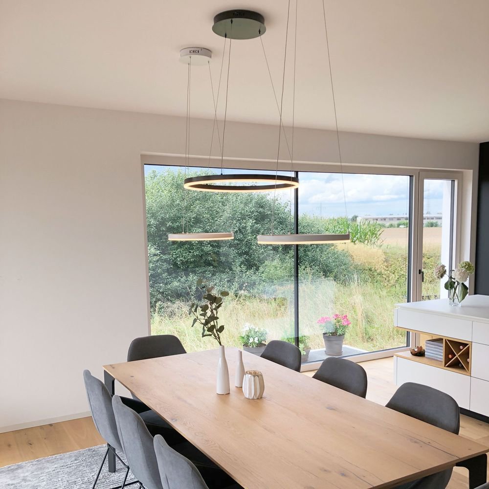 Nimbus - LED-Ring-Pendelleuchte 60 cm Direktlicht