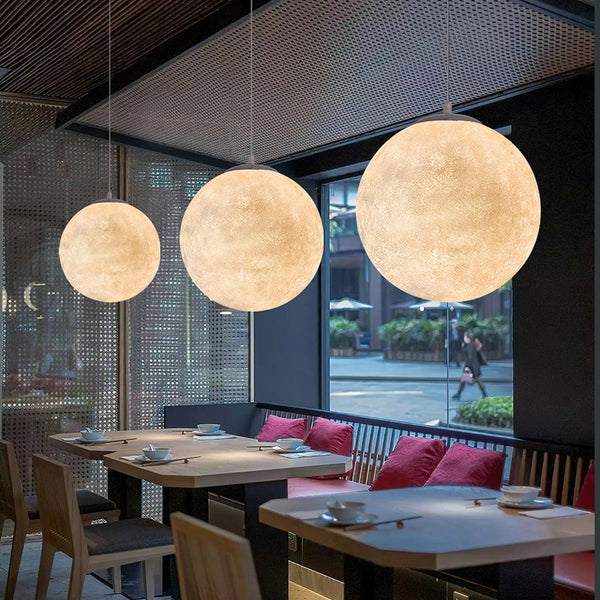 Polara - Mond-Pendelleuchte mit integrierter LED