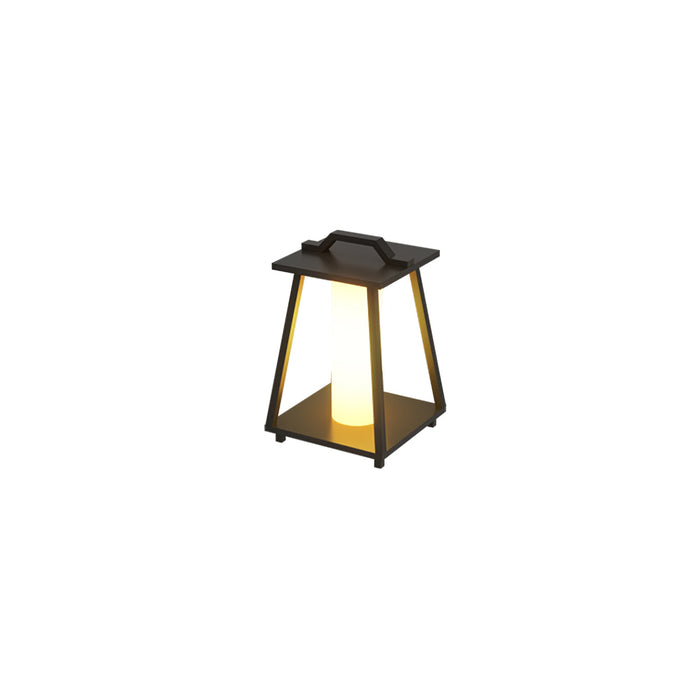 Brix - Tragbare LED Außenlampe Edelstahl