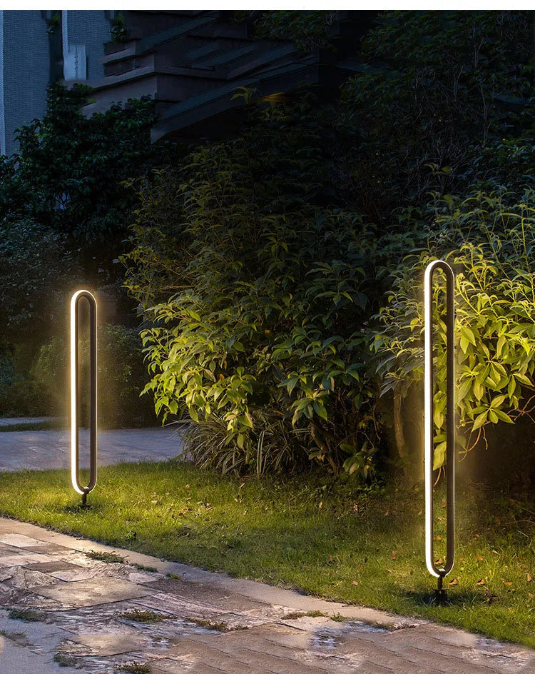 Pathlux - Runde LED-Gartenleuchte IP65 aus Edelstahl