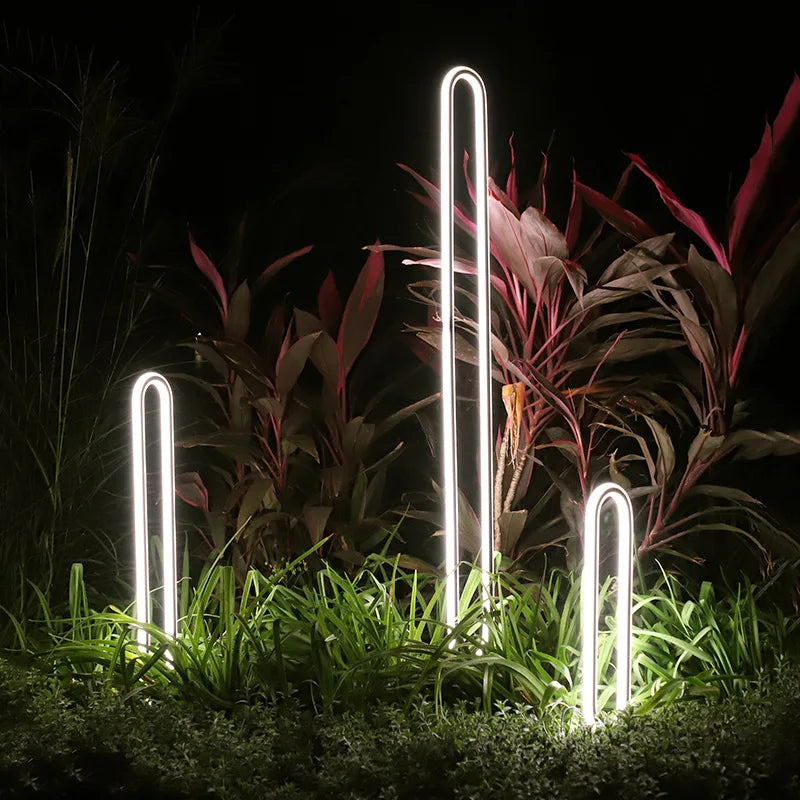 Pathlux - Runde LED-Gartenleuchte IP65 aus Edelstahl