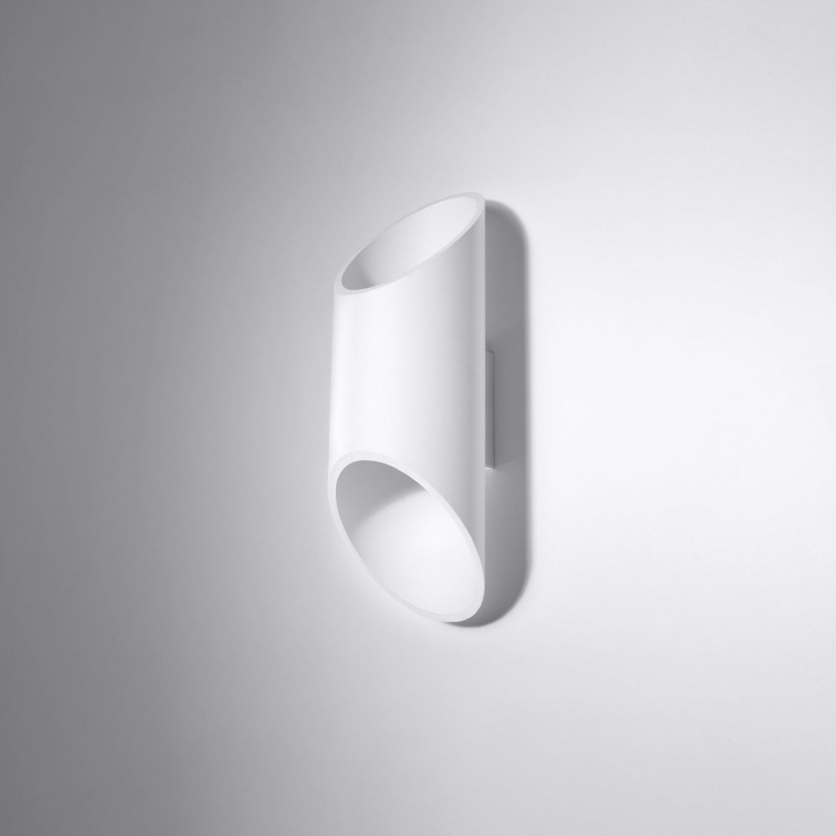 PENNE - 30 Wandleuchte, weiß, aus Aluminium