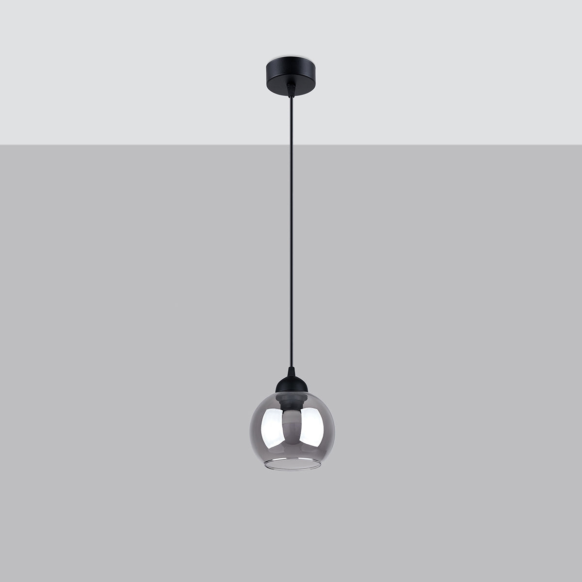 ALINO - 1 Pendelleuchte, schwarz