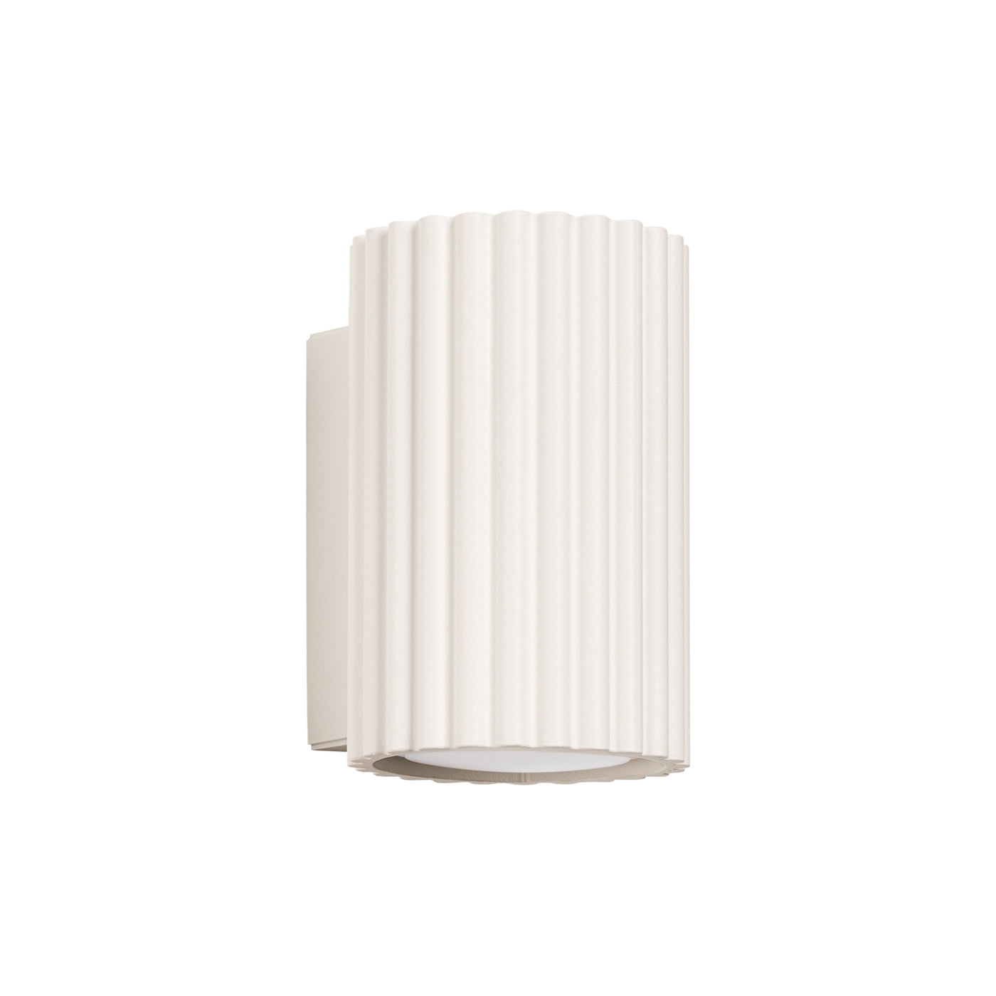 Carbon - Wandleuchte Carbon 10 Beige aus Aluminium
