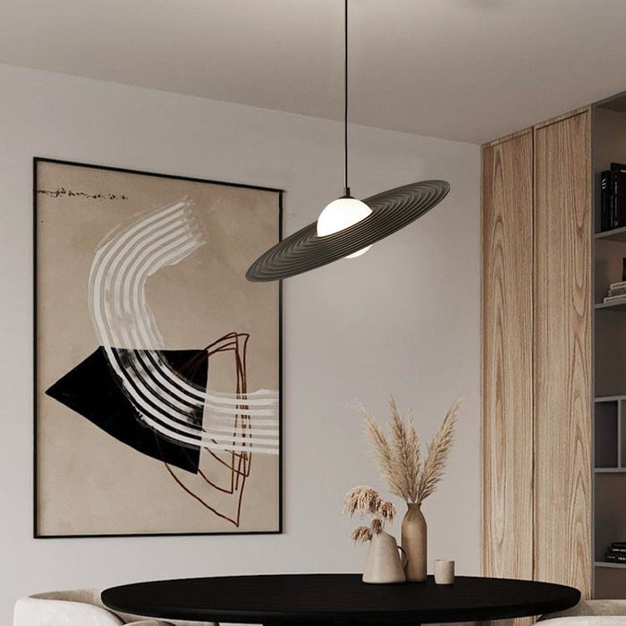 Postmoderne - Pendelleuchte Flying Saucer