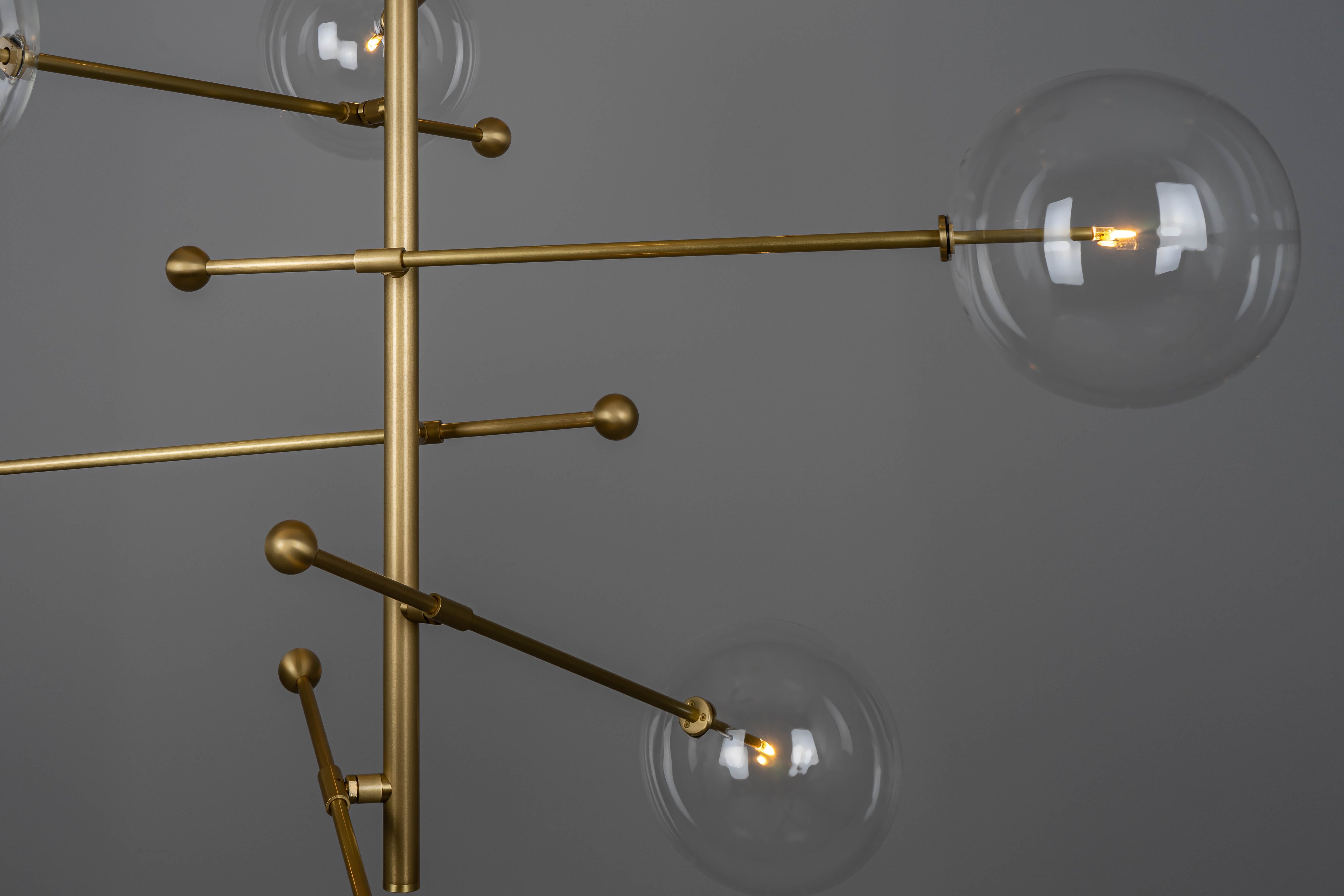 Orbita - Designer-Kronleuchter mit 12 Armen