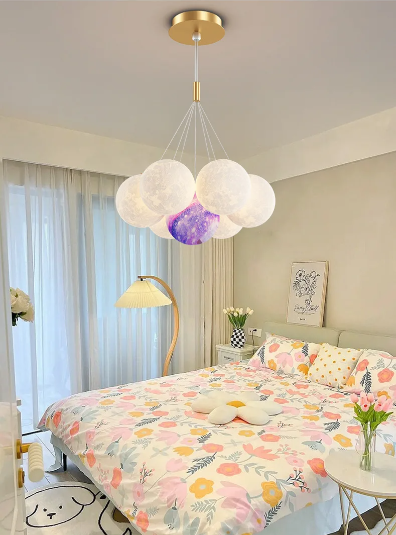 DreamGlow - Hängeleuchte Kinderzimmer 3D-Druck Design aus