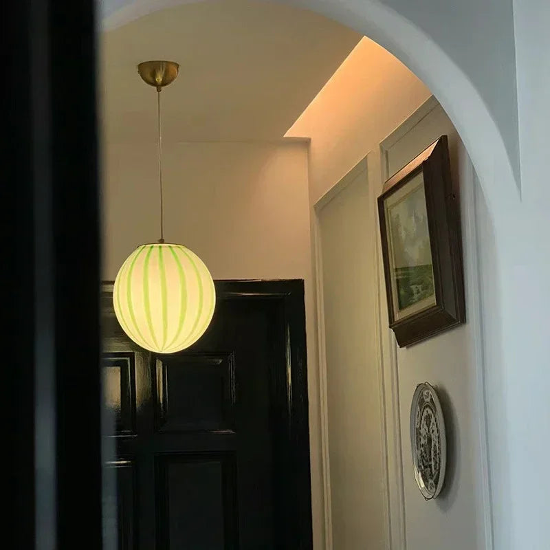 Plafona - Pendelleuchte aus Glaskugel (E27) mit integrierter