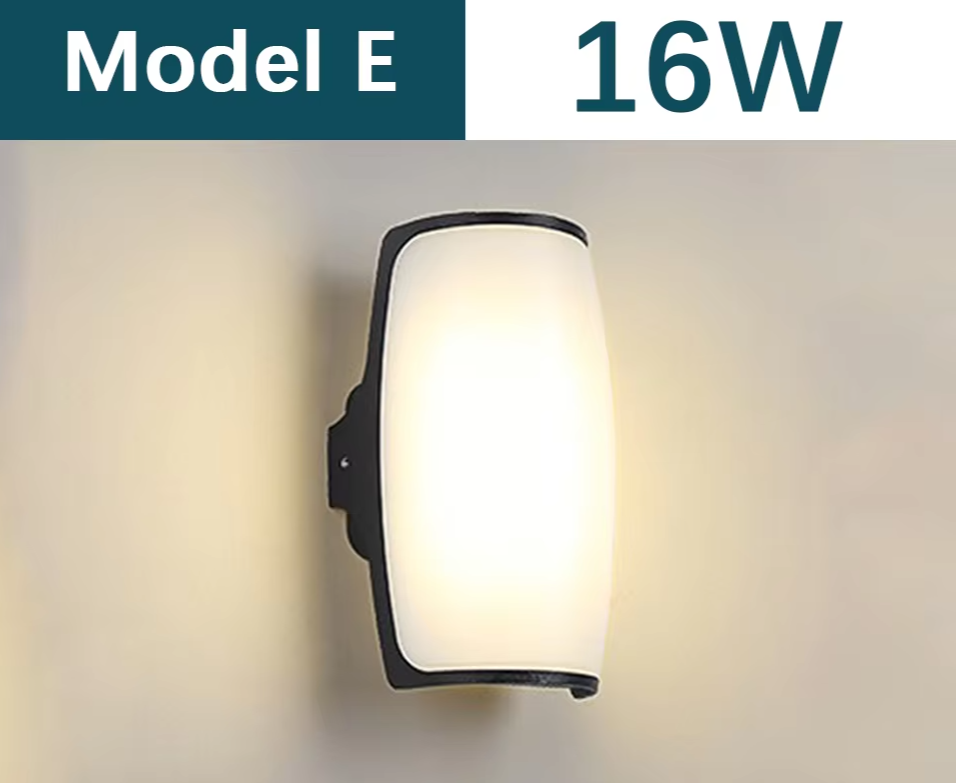 SENSOLUX - LED-Wandleuchte mit Radarsensor IP65
