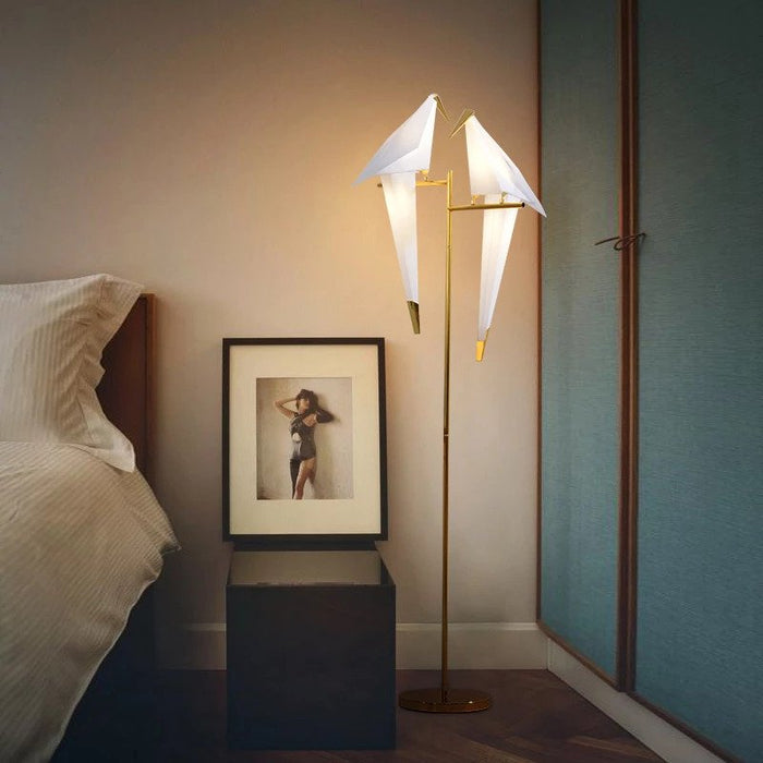 Magnetische - Origami Vogel Lampe