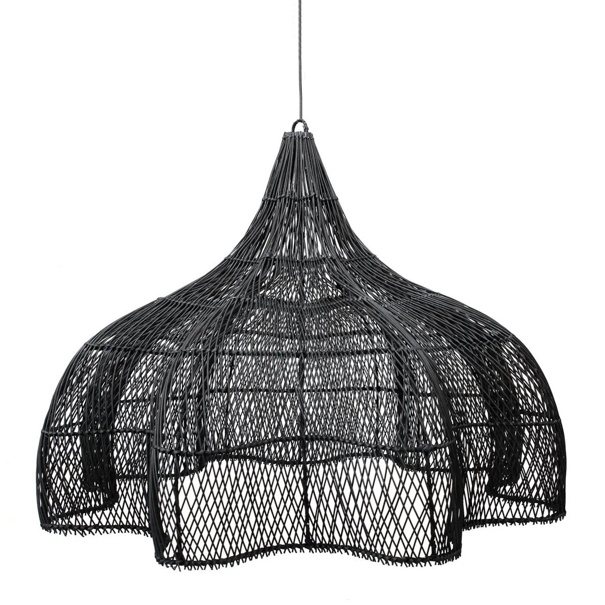 Boho - XL Rattan-Hängeleuchte