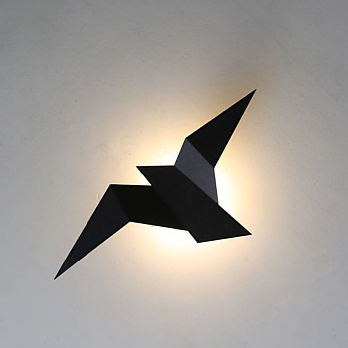 Vogel - Wandleuchte Metall Design