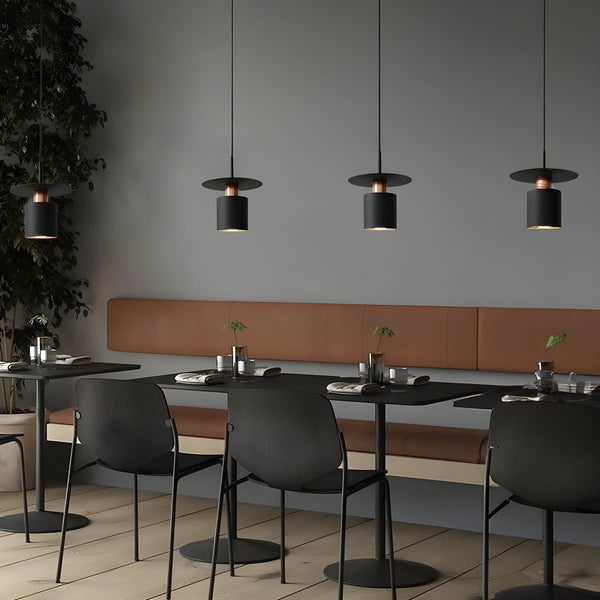 JET - LED-Pendelleuchte, minimalistisches Design aus Metall