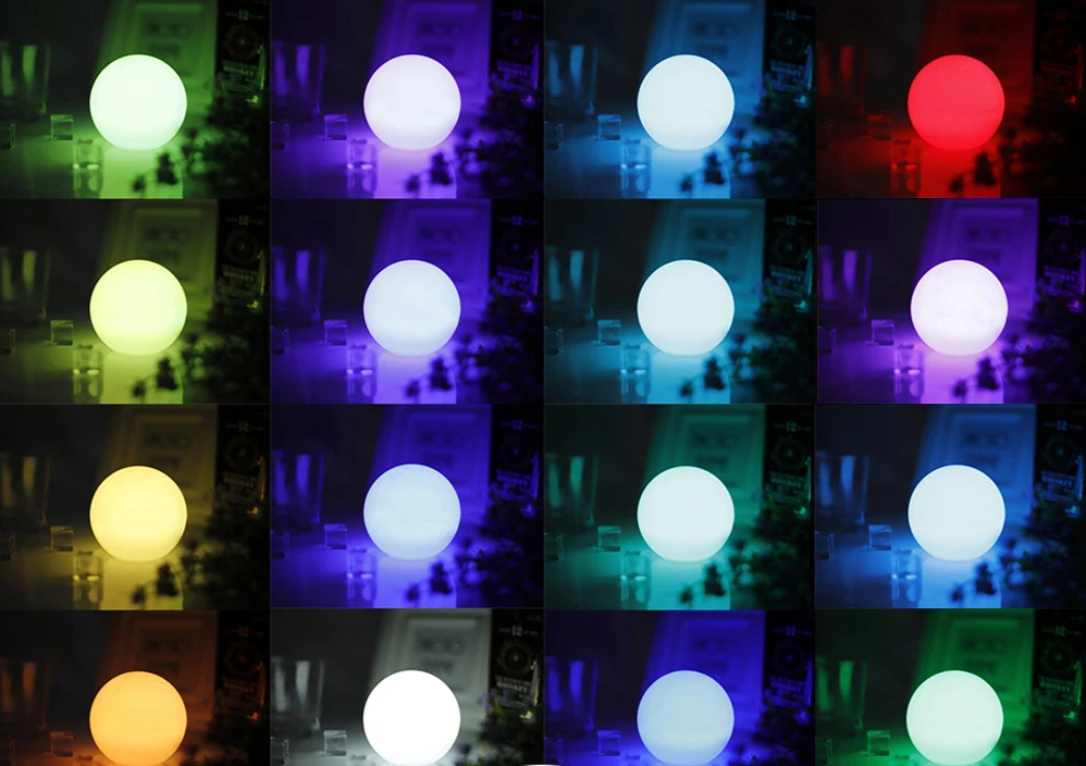 Schwimmende - LED-Kugeln IP67 mit Fernbedienung