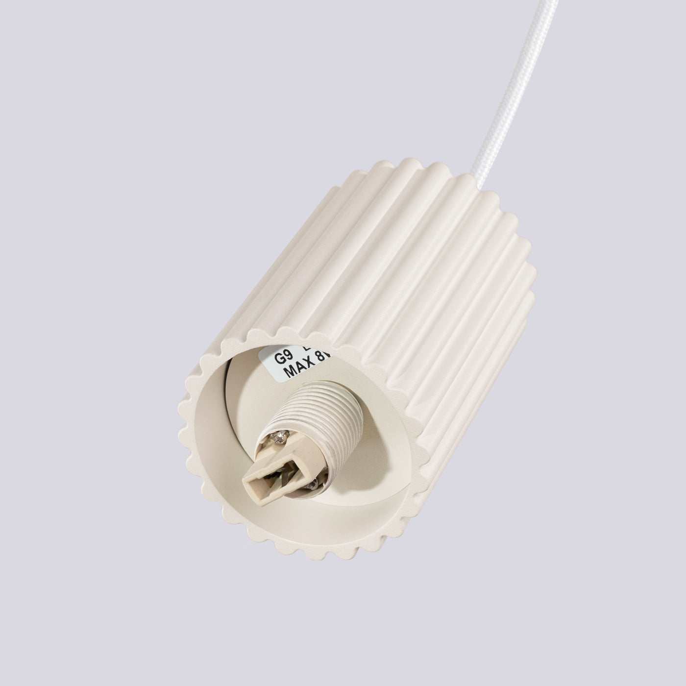 Claria - Pendelleuchte, 3-flammig, beige mit mattierten