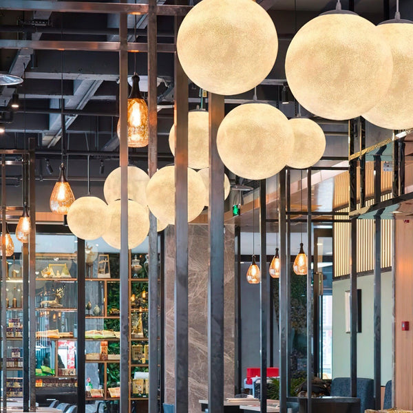 Polara - Mond-Pendelleuchte mit integrierter LED