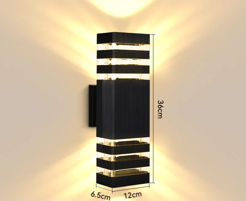 Silva - LED-Wandleuchte E27, IP65 wasserdicht