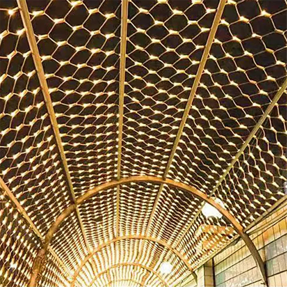 LumiGrid - Netz LED Lichterkette mit 8 Modi