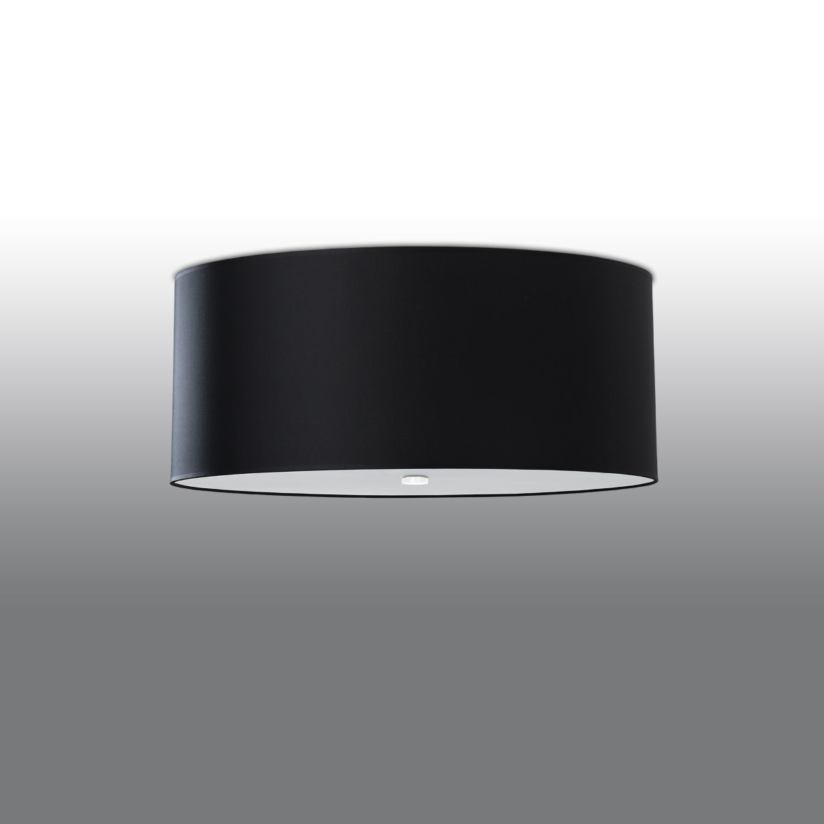 Stella - Kronleuchter 70 cm Schwarz aus Stahl, Glas und