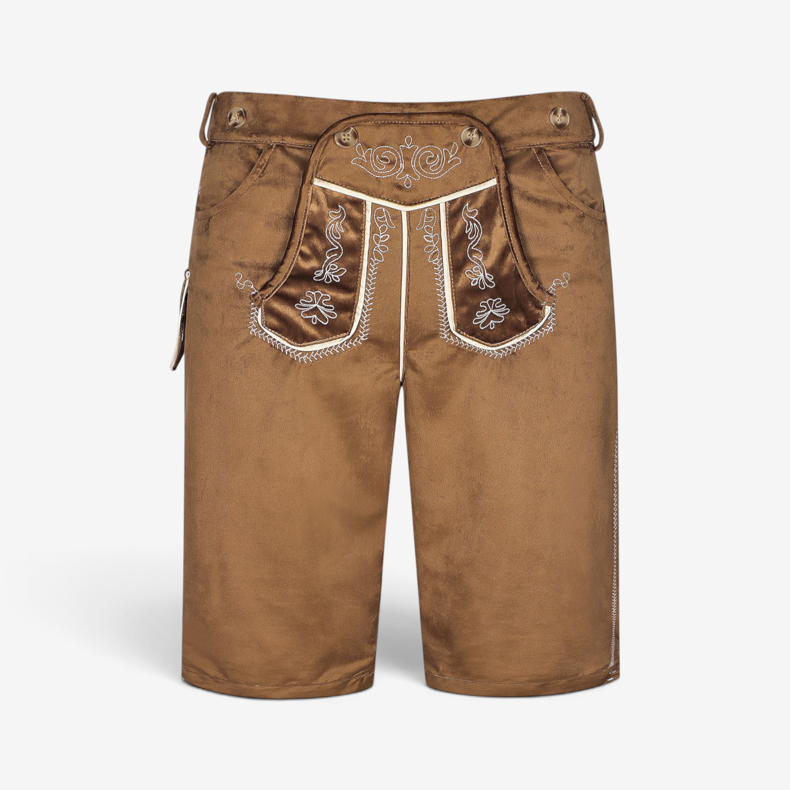 Herren Trachtenhose mit Besticktem Hosenlatz
