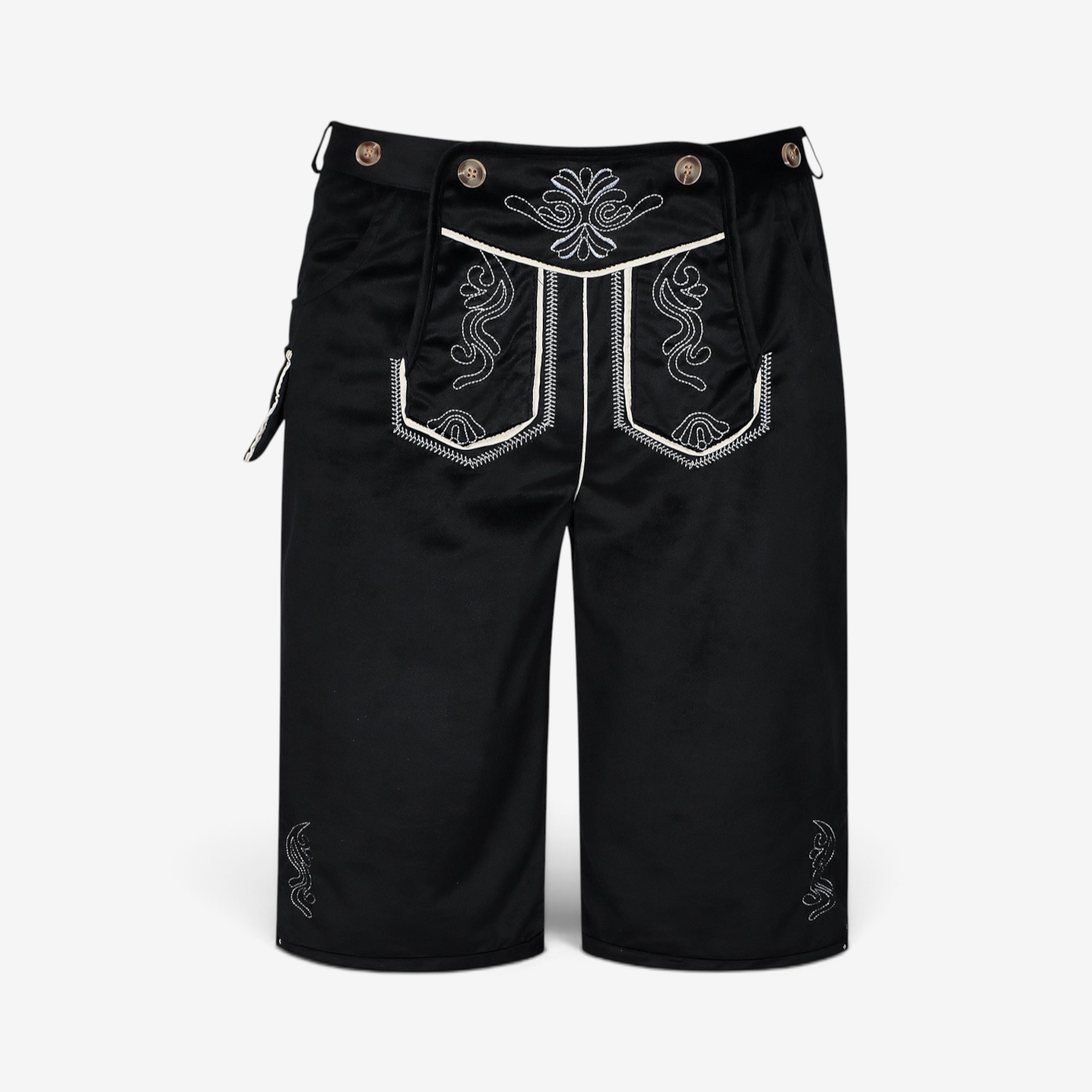 Herren Trachtenhose mit Besticktem Hosenlatz