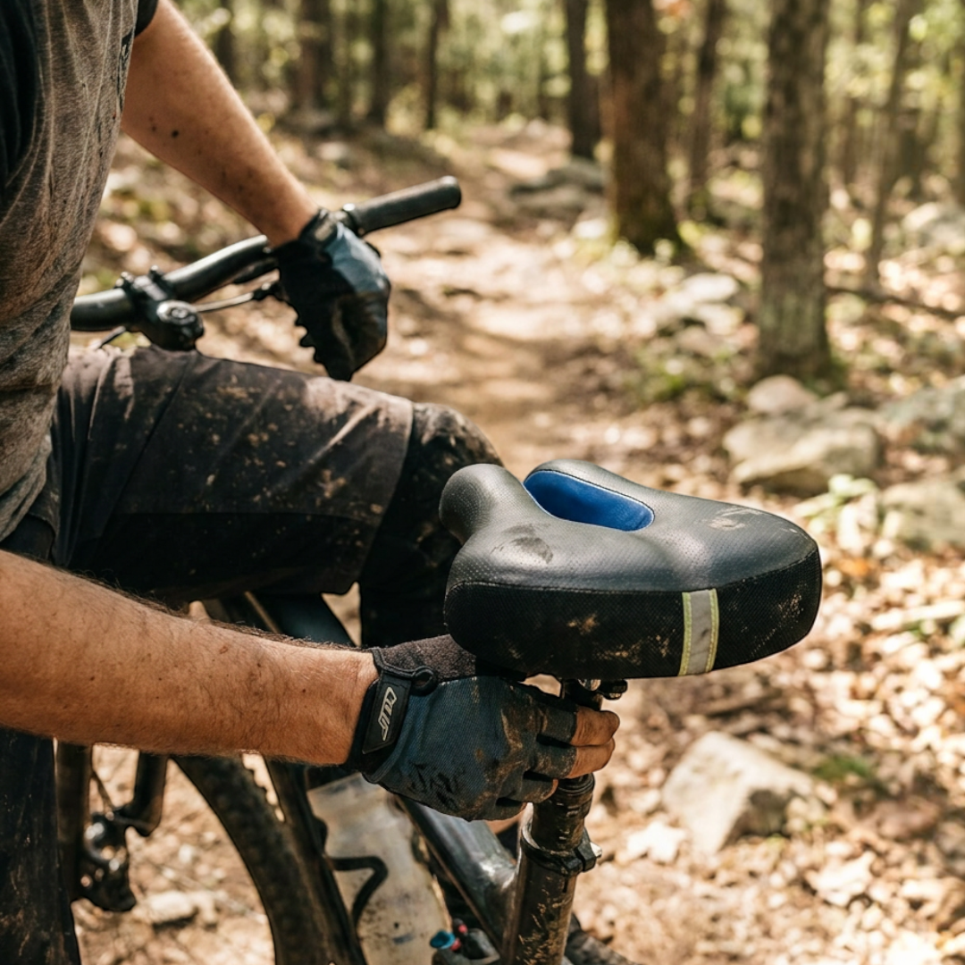 Zavrenka – Nasenloser Fahrradsattel mit Split-Design