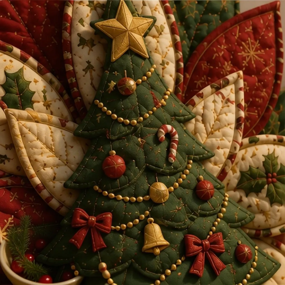 Wreathcraft - DIY Weihnachtskranz Nähset für die Tür
