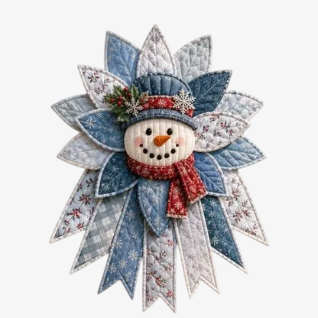 Wreathcraft - DIY Weihnachtskranz Nähset für die Tür