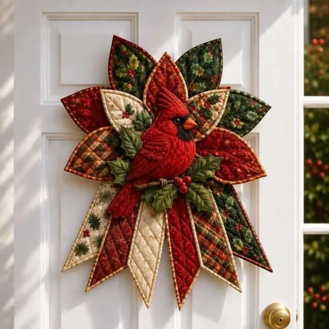 Wreathcraft - DIY Weihnachtskranz Nähset für die Tür