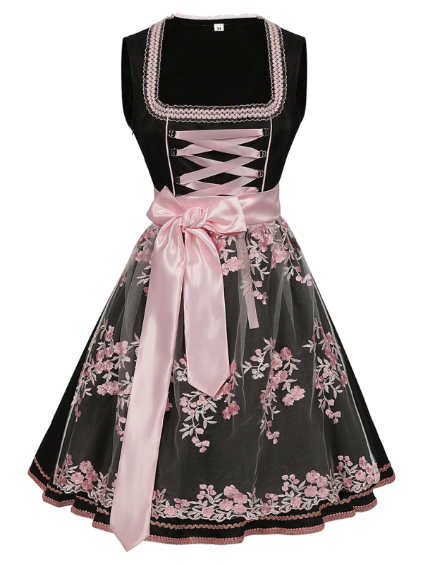 Dirndl mit Floralem Muster für Damen