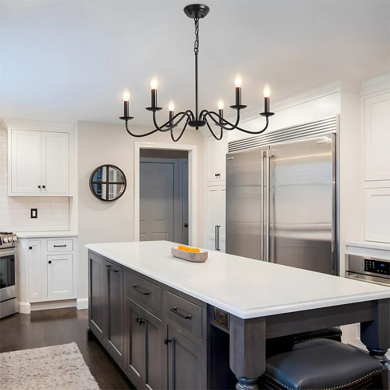 LED Hängeleuchte für Innenräume mit mehreren Glühbirnen für Ambientebeleuchtung