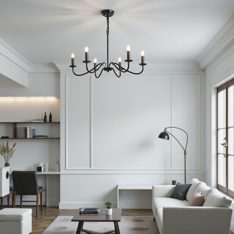 LED Hängeleuchte für Innenräume mit mehreren Glühbirnen für Ambientebeleuchtung