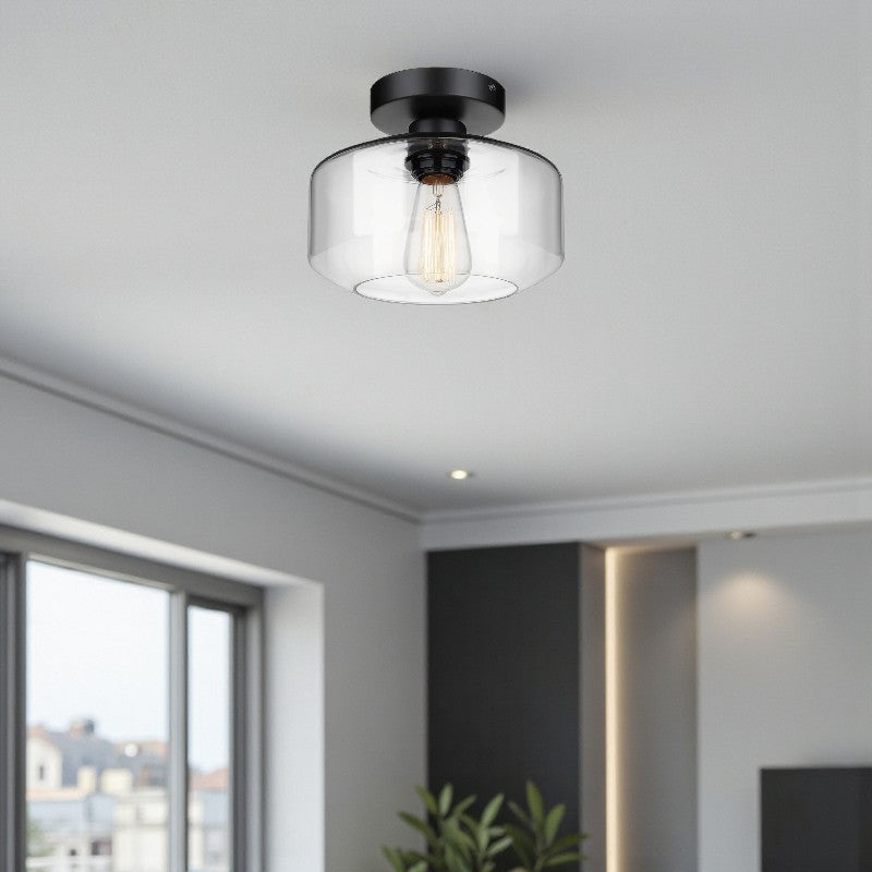 LED-Deckenleuchte mit Kappen Design für Innenraum Ambientebeleuchtung