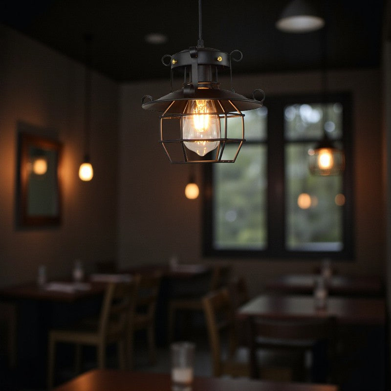Hängeleuchte mit Käfig Design für moderne Innenbeleuchtung