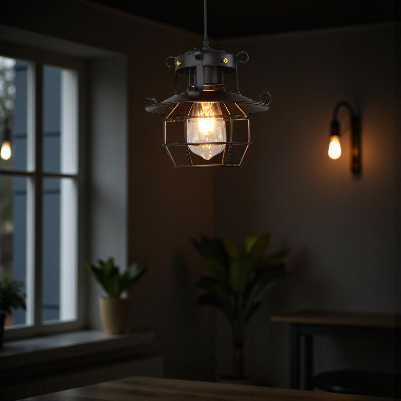 Claria - Hängeleuchte im Käfig-Design LED