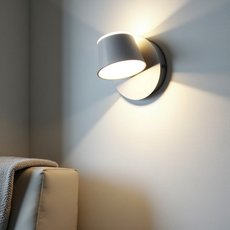 LED Wandleuchte mit verstellbarem Kopf und Up Down Lichtdesign