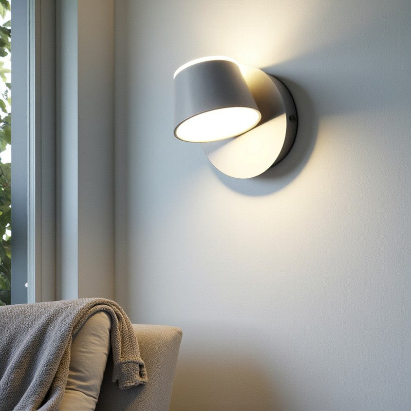 LED Wandleuchte mit verstellbarem Kopf und Up Down Lichtdesign