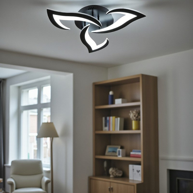 Blumenförmige LED-Deckenleuchte für Wohnzimmerbeleuchtung