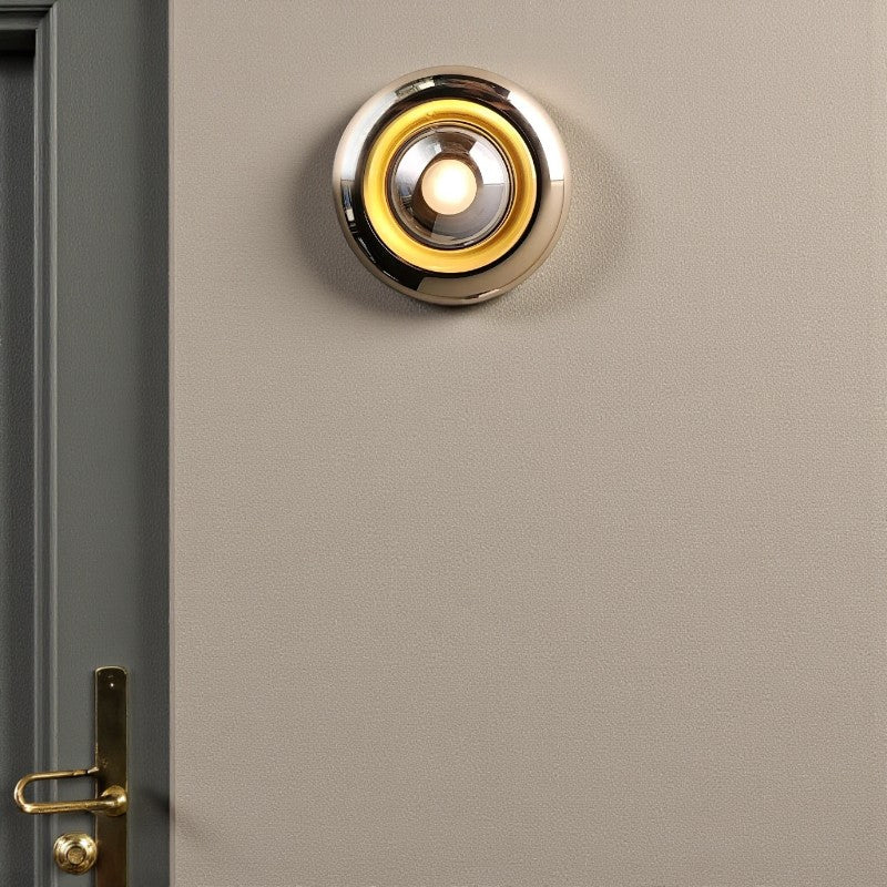 LED-Wandleuchte mit runder Form für elegante Innenraum-Stimmungsbeleuchtung