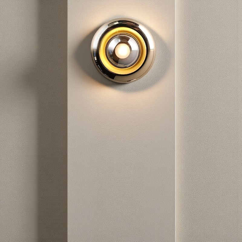 LED-Wandleuchte mit runder Form für elegante Innenraum-Stimmungsbeleuchtung