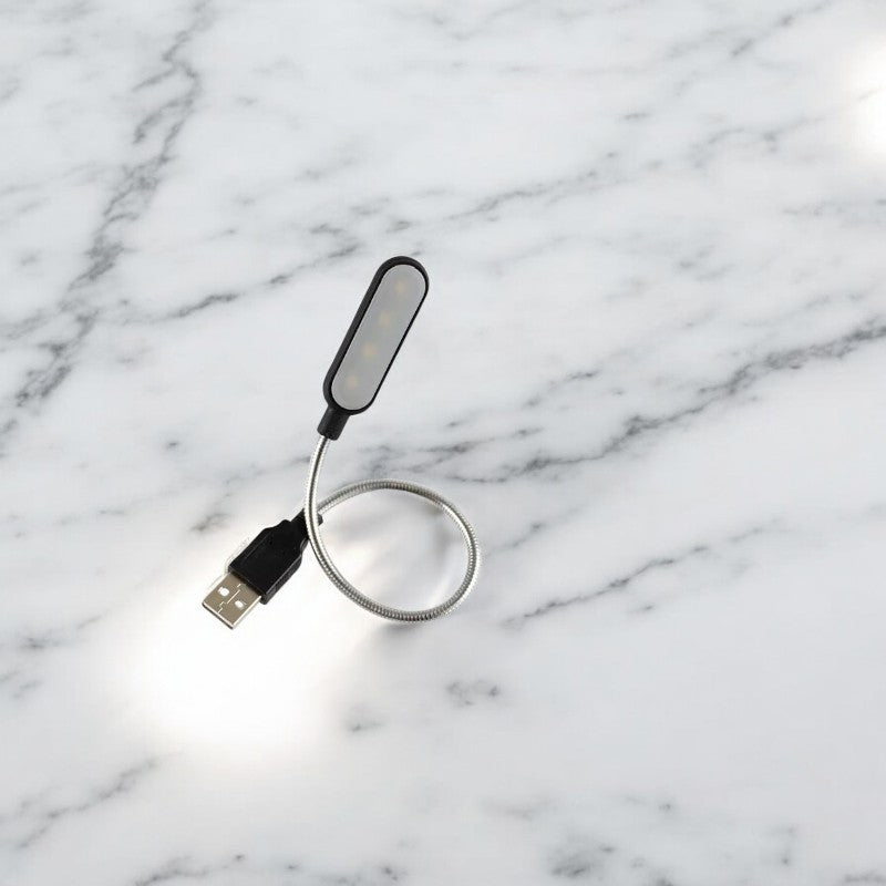 Mini 4 LED USB Leselampe für Laptop Schreibtisch und tragbare Aufgabenbeleuchtung