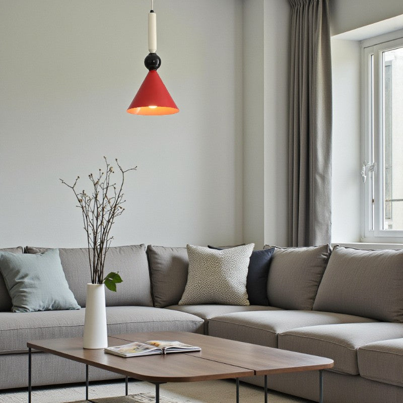 Moderne Pendelleuchte mit Einstellbarer Länge für Wohnzimmerbeleuchtung