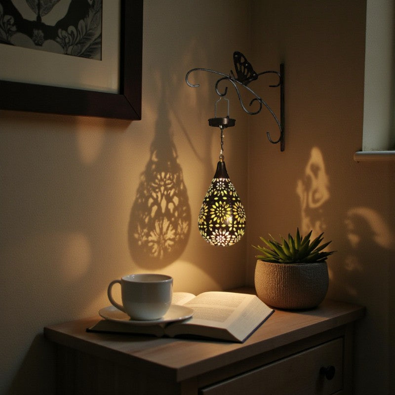 Elegante LED-Hängeleuchte mit blumeninspiriertem Design für moderne Wohnbeleuchtung