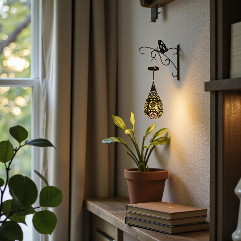 Stelara - LED-Hängeleuchte blumeninspiriert