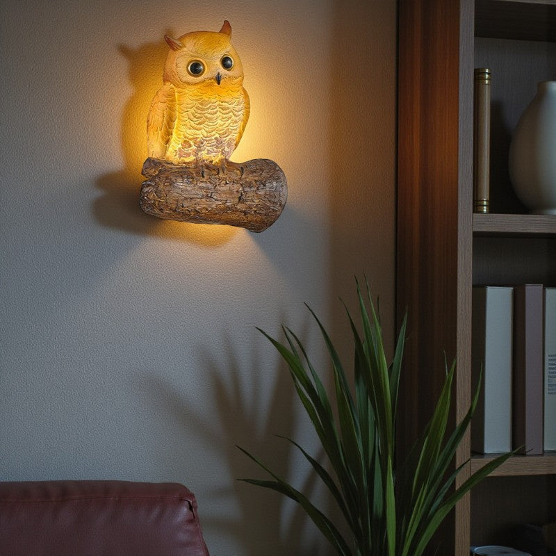 Art-Deco - LED-Wandleuchte mit Tiermotiven