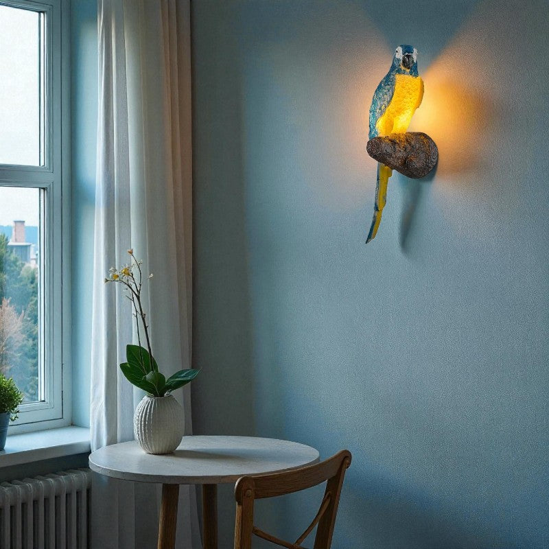 Moderne Art-Deco-Wandleuchte mit Tiermotiven für Stilvolle Innenbeleuchtung